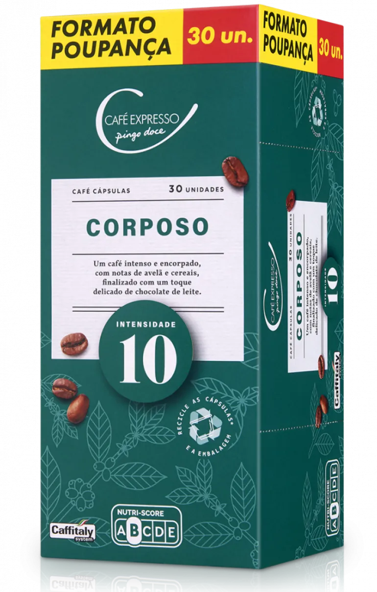 Cápsulas de Café Corposo
