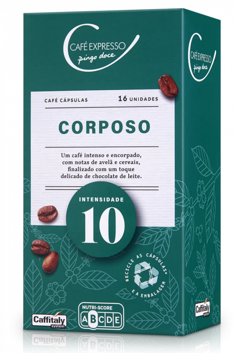 Cápsulas de Café Corposo