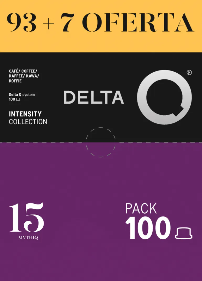 Cápsulas de Café Delta Q MythiQ Pack