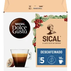 Cápsulas de Café Dolce Gusto Sical Descafeinado