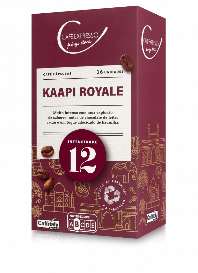 Cápsulas de Café Kaapi Royale