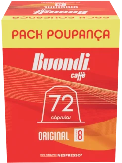 Cápsulas de Café Nespresso Buondi Original