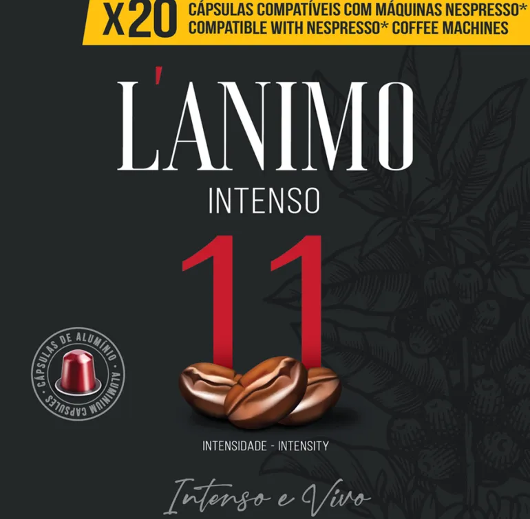 Cápsulas de Café Nespresso Intenso