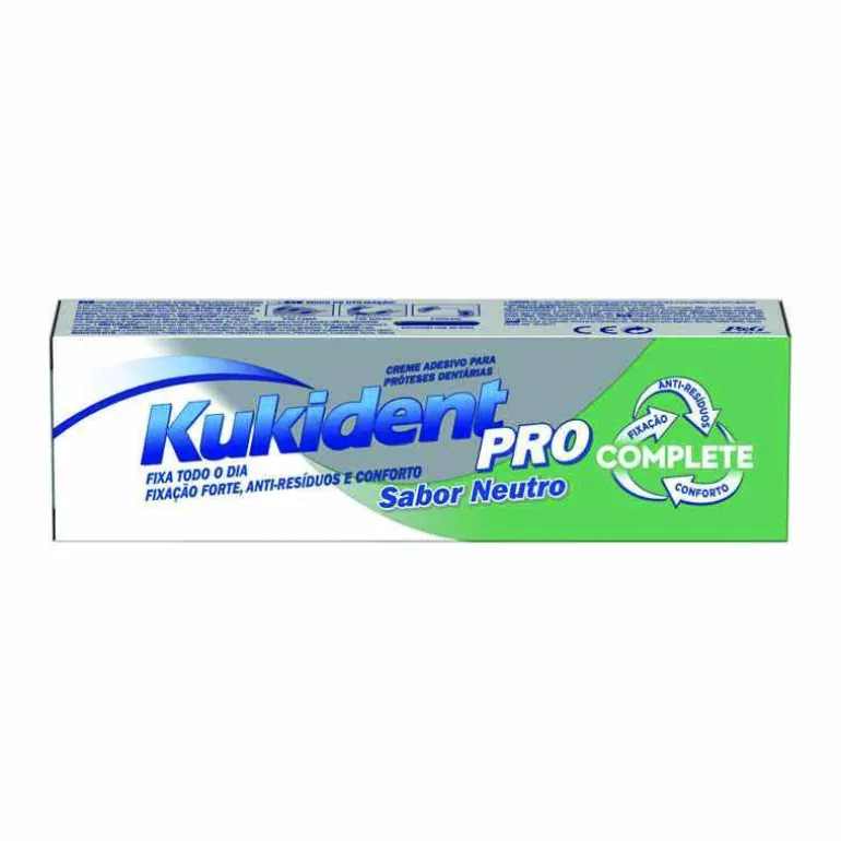 Creme Adesivo para Próteses Dentárias sem Sabor