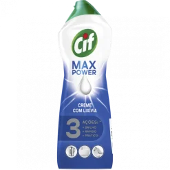 Creme com Lixívia Max Power