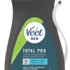 Creme Depilatório Men Total Pro Corpo Pele Sensível