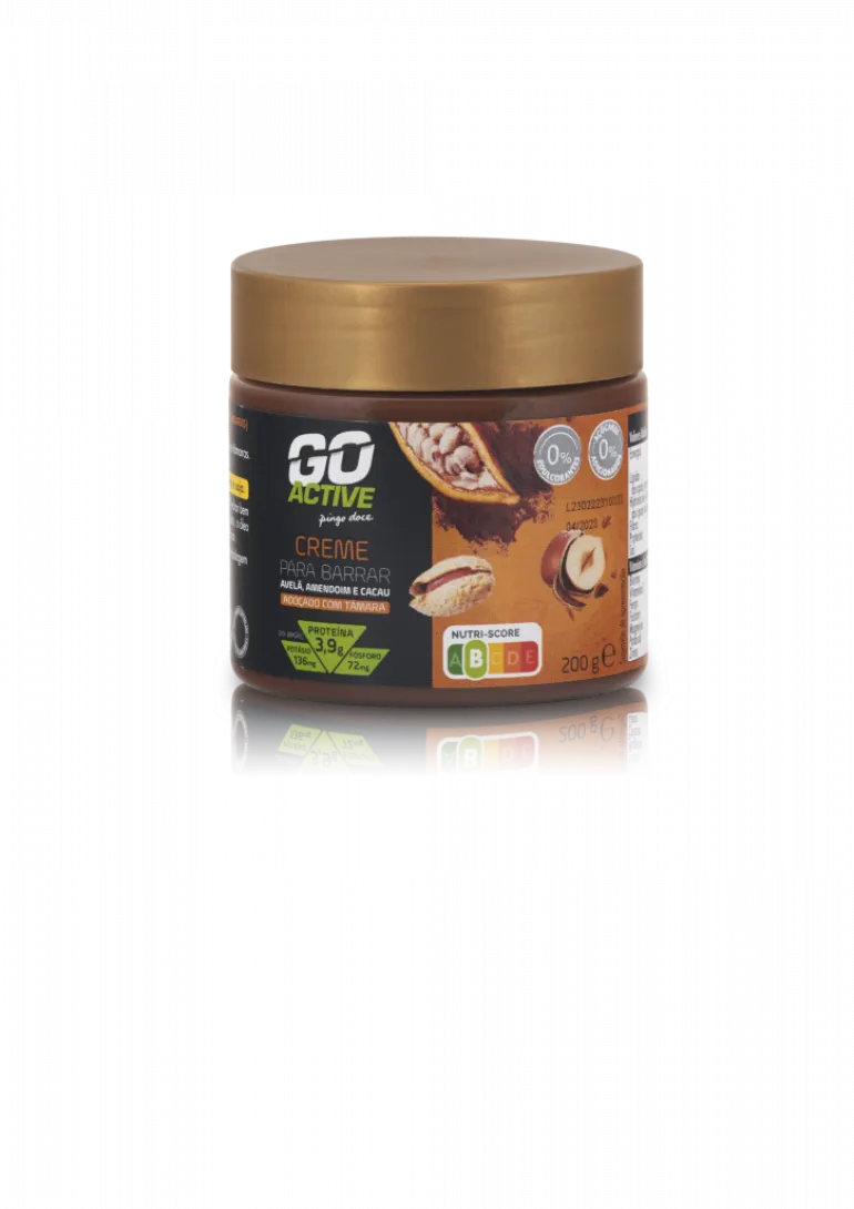 Creme para Barrar Frutos Secos com Cacau