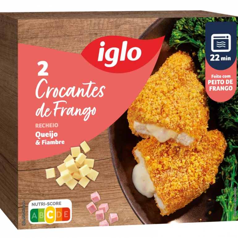 Crocantes de Frango com Queijo e Fiambre