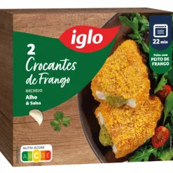 Crocantes de Frango com Recheio de Alho & Salsa