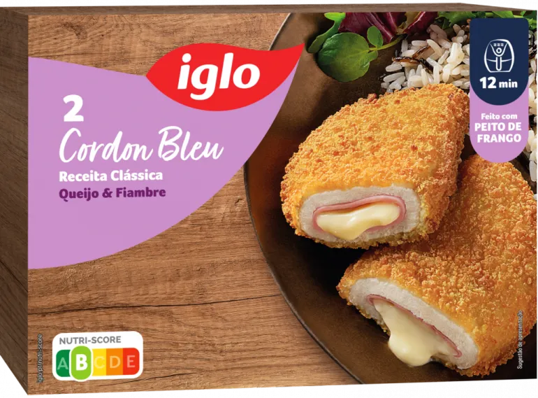 Crocantes de Frango Cordon Bleu Congelados