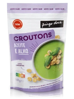 Croutons com Azeite e Alho