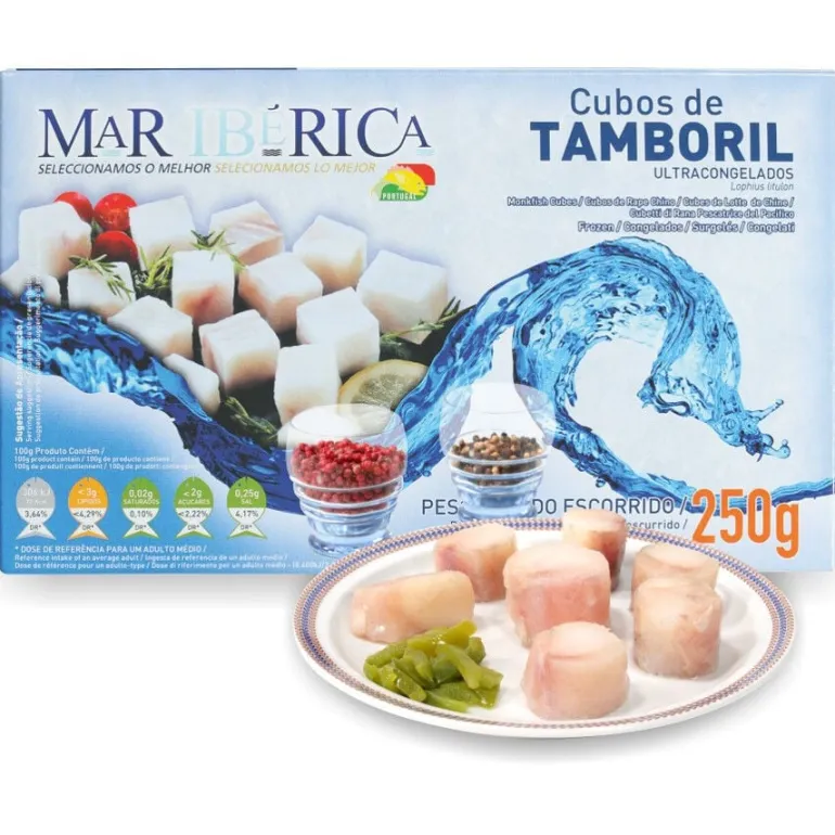 Cubos de Tamboril Congelados