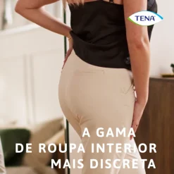 Cuecas Incontinência Mulher TENA Silhouette Pretas L
