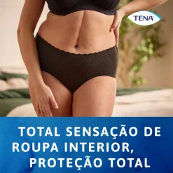 Cuecas Incontinência Mulher TENA Silhouette Pretas M