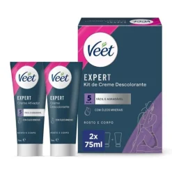 Descolorante de Pelos Para Rosto e Corpo