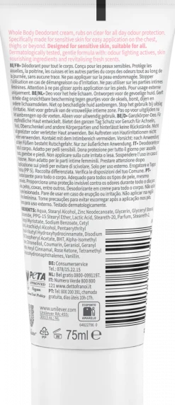Desodorizante Creme Raspberry Rose Para Todo o Corpo