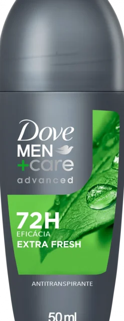 Desodorizante Roll-On Men Extra Fresh 72h Dove Men