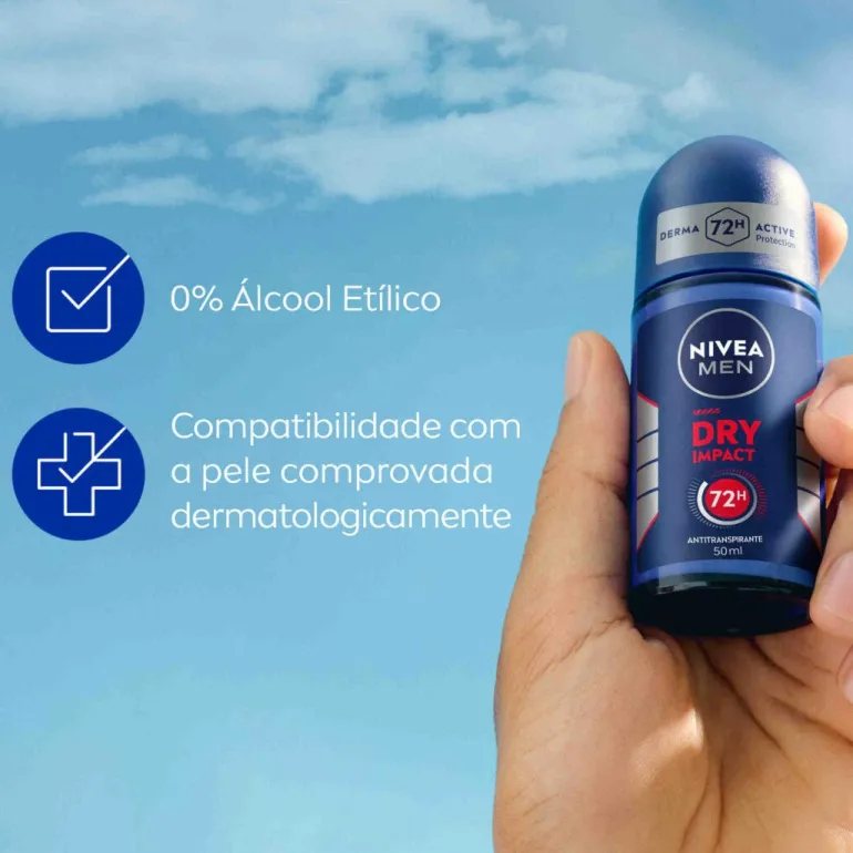 Desodorizante Roll-On para Homem Dry Impact
