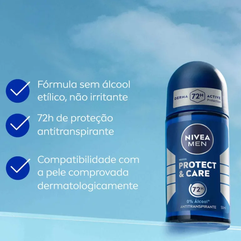 Desodorizante Roll-On para Homem Protect & Care