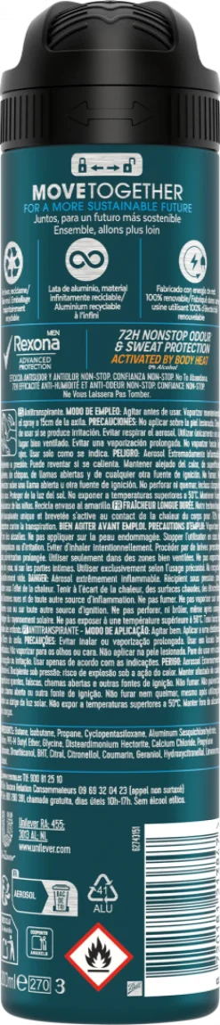 Desodorizante Spray Cobalt 72h