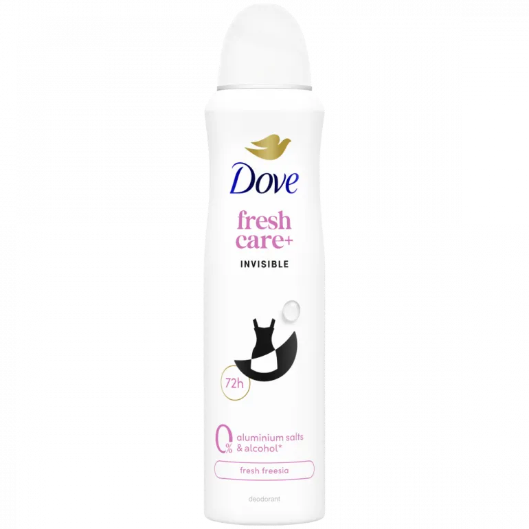 Desodorizante Spray Invisible Care 0% Alumínio 72h