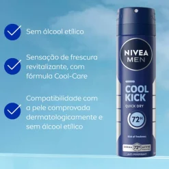 Desodorizante Spray Men Cool Kick