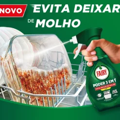 Detergente Loiça Spray Limão 3 em 1