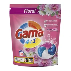 Detergente Máquina Roupa Cápsulas Floral