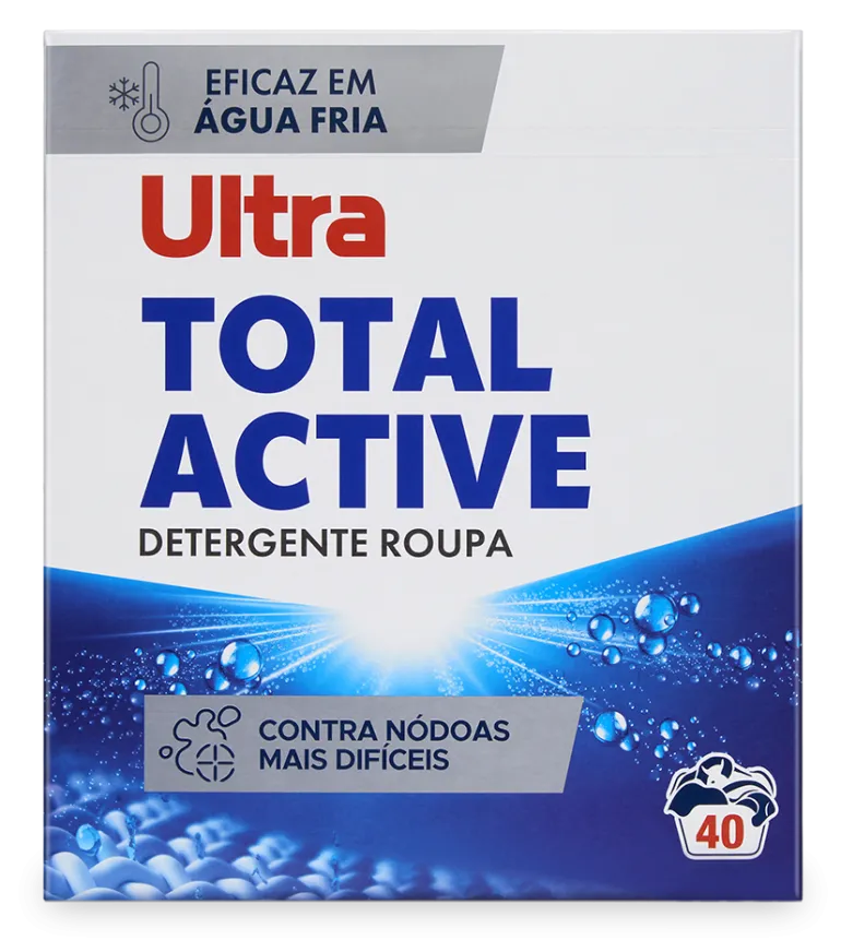 Detergente Máquina Roupa em Pó Active Total