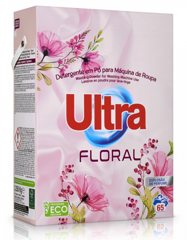 Detergente Máquina Roupa em Pó Floral