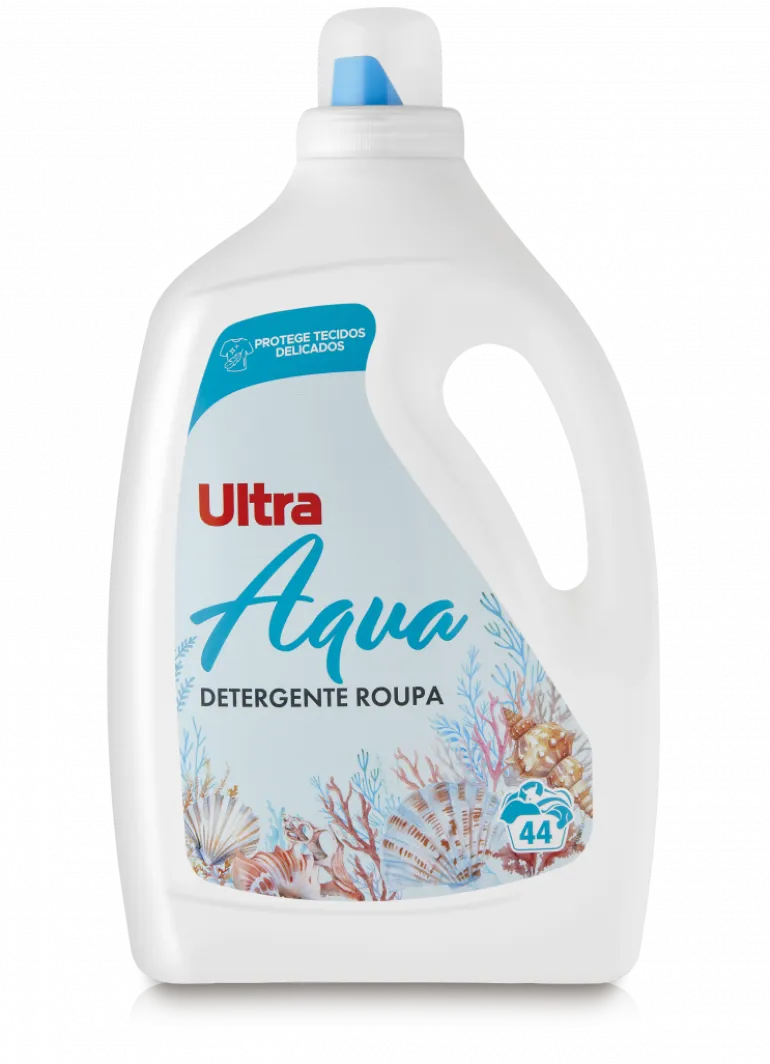 Detergente Máquina Roupa Líquido Aqua