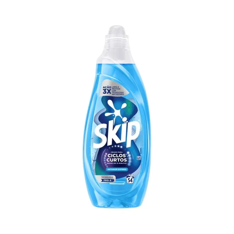 Detergente Máquina Roupa Líquido Ciclos Curtos Antiodor