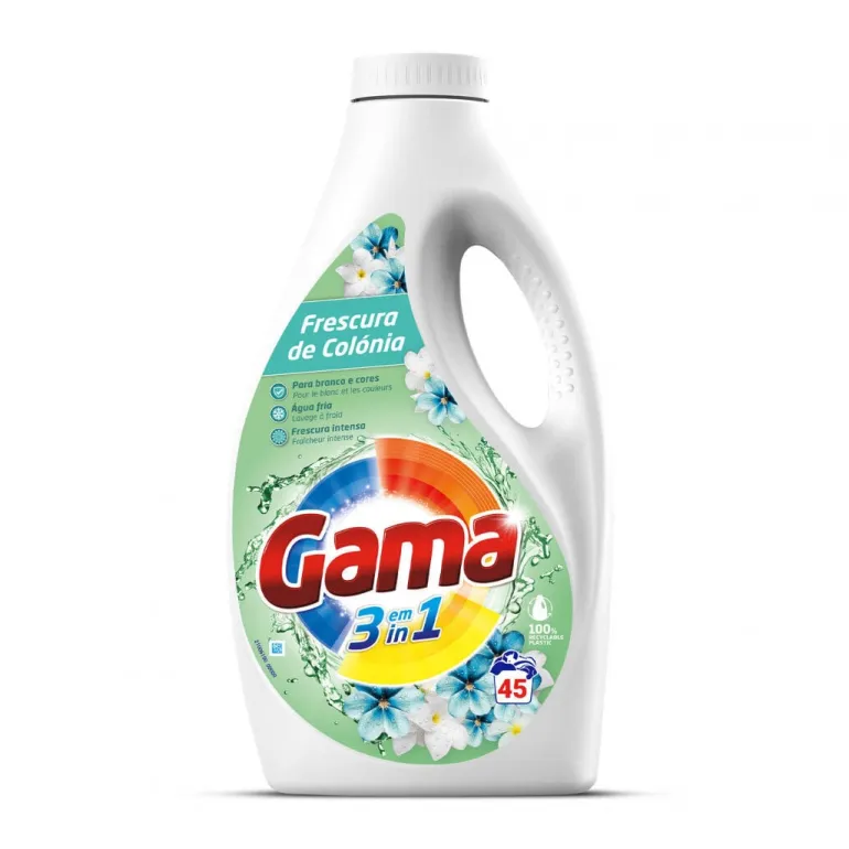 Detergente Máquina Roupa Líquido Colónia