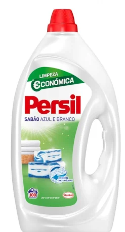 Detergente Máquina Roupa Líquido Sabão Azul e Branco