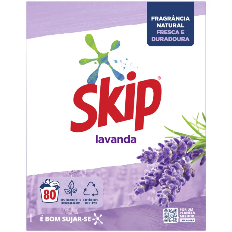 Detergente Máquina Roupa Pó Lavanda