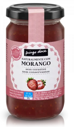 Doce de Morango sem Adição de Açúcar