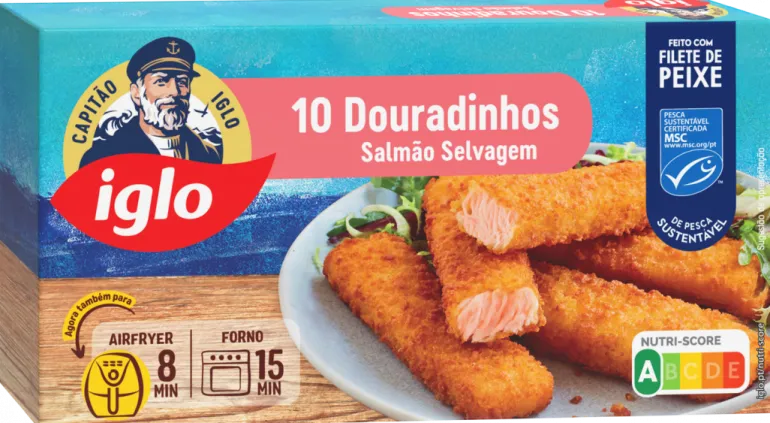 Douradinhos de Salmão Congelados