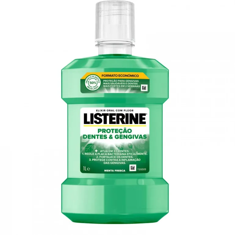 Elixir Proteção Dentes e Gengivas Menta Fresca