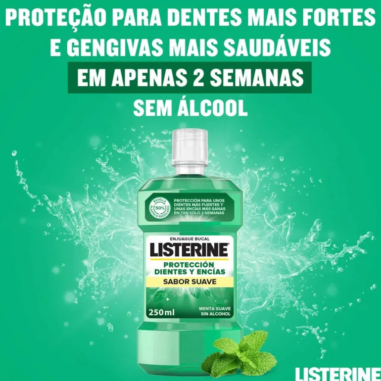 Elixir Proteção Dentes e Gengivas Sabor Suave