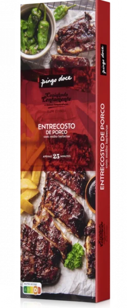 Entrecosto de Porco com Molho Barbecue Slow Cooked
