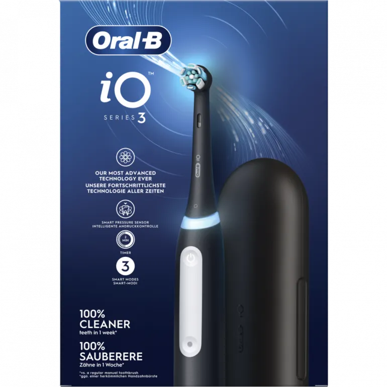 Escova de Dentes Elétrica iO 3 Preta