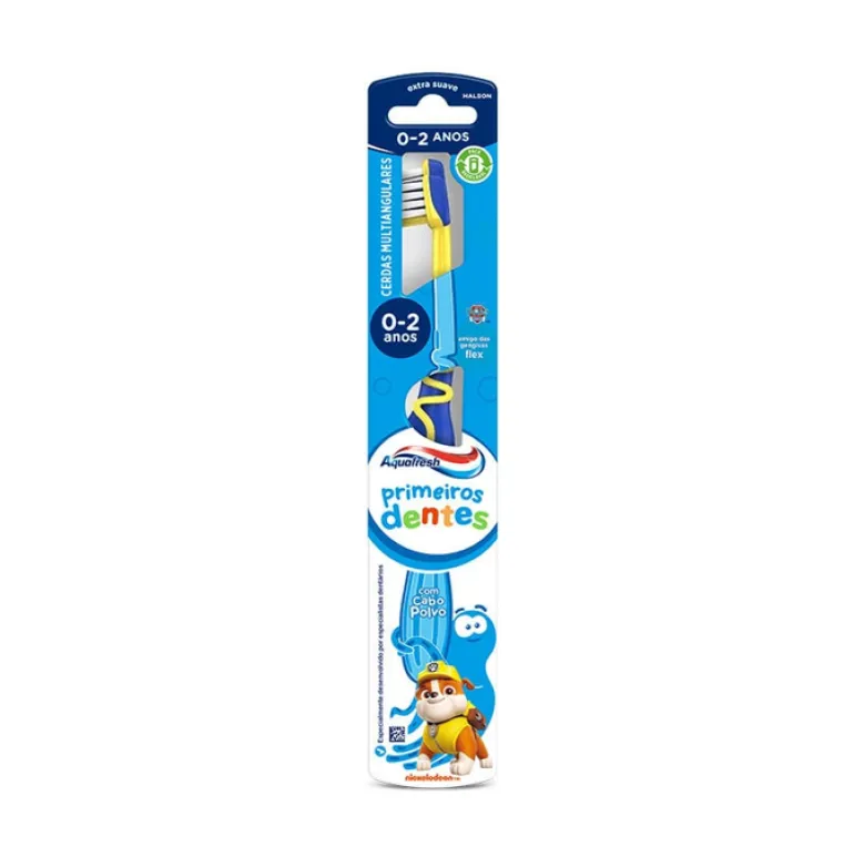 Escova de Dentes Infantil Extra Suave Primeiros Dentes 0-2 Anos