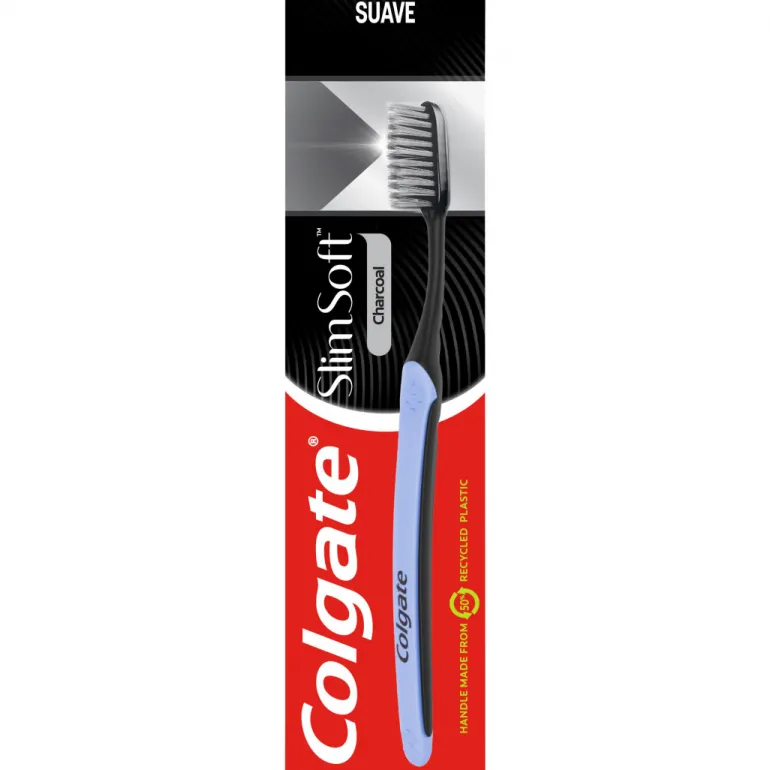 Escova de Dentes Slim Soft Carvão