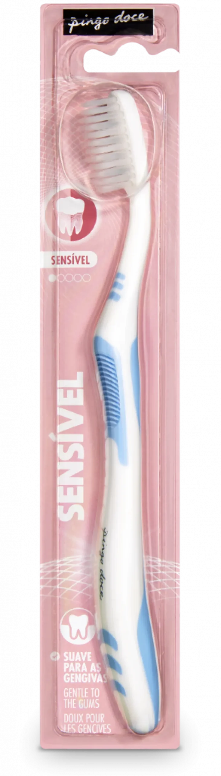 Escova de Dentes Suave para Dentes e Gengivas Sensíveis