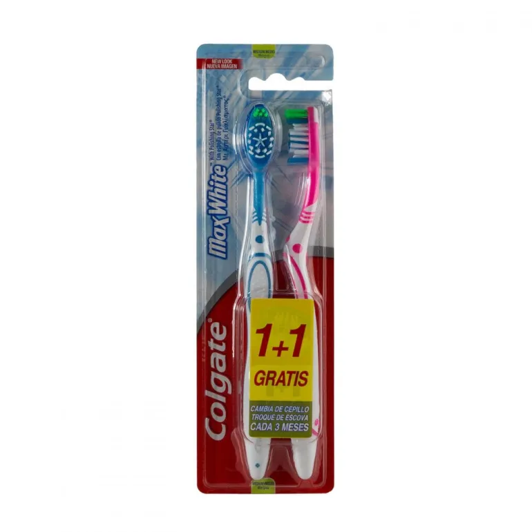 Escovas de Dentes Max White Pack 2