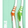 Escovas de Dentes Suaves Flexible Pack 2