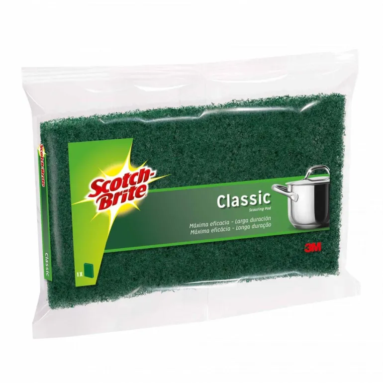 Esfregão Fibra Verde 1un