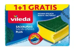 Esfregão Salva Unhas Verde Antibactérias 1+1un