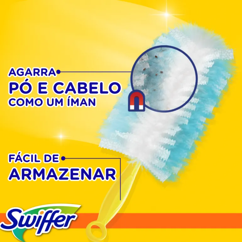 Espanador Swiffer com 4 Recargas