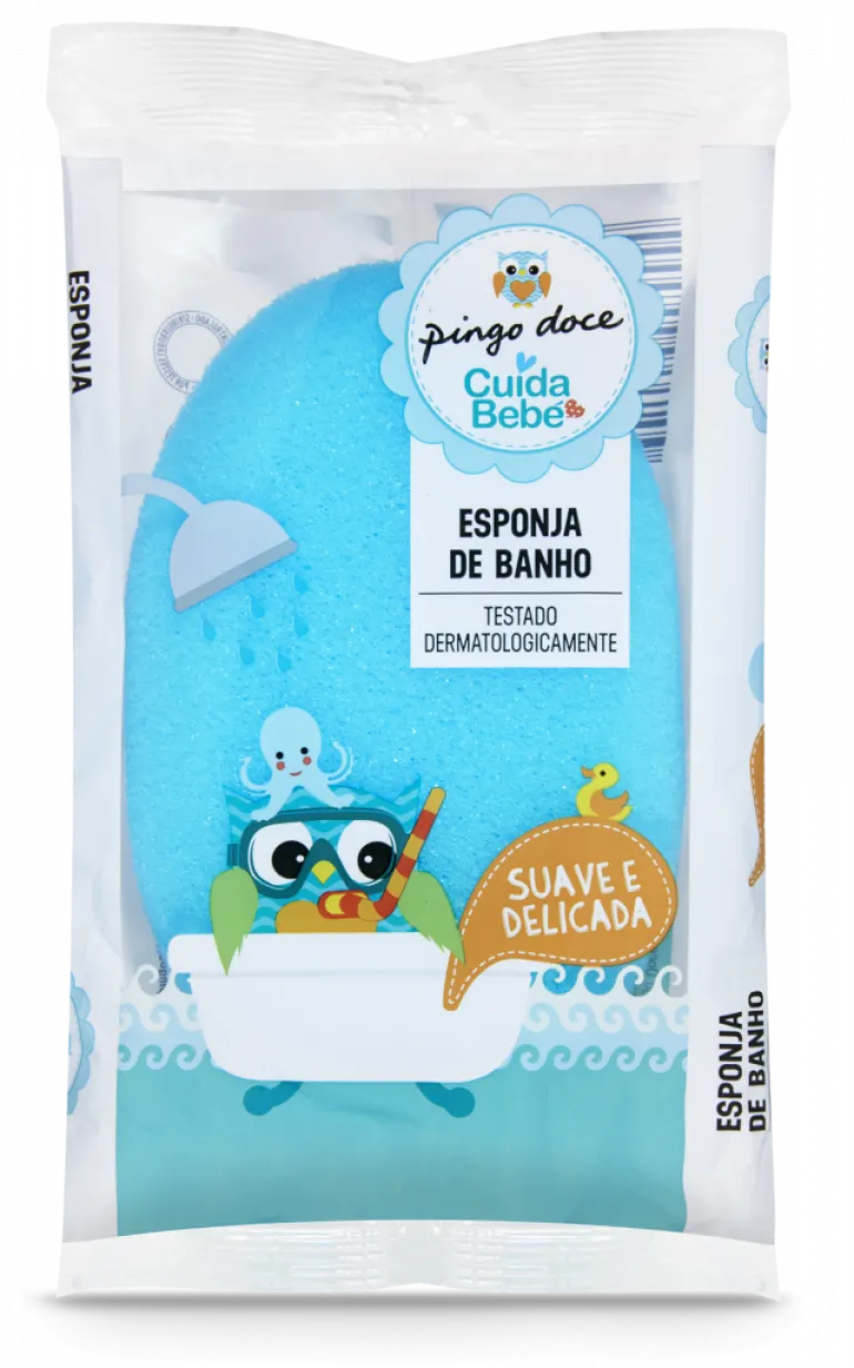 Esponja de Banho Bebé
